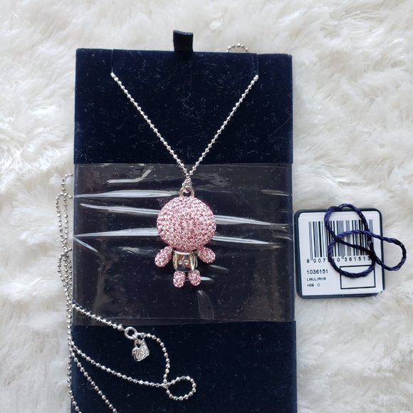 Swarovski Pink Hope Erika Pendant (1036151) - Picture 3 of 4